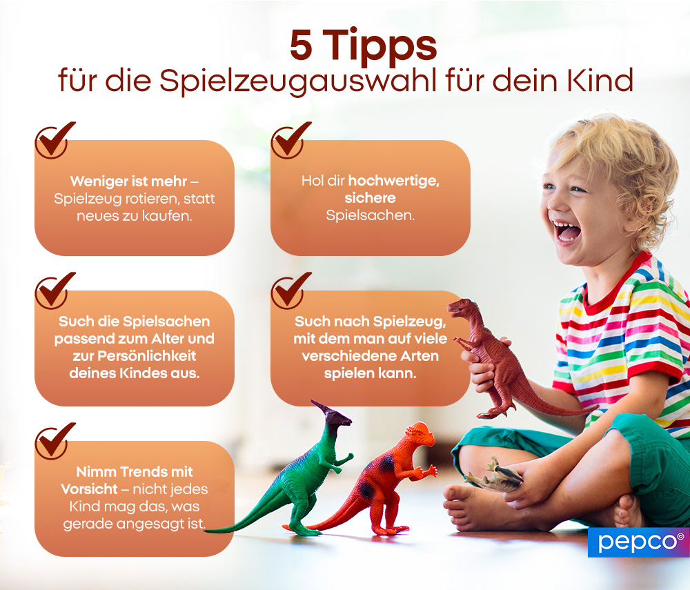 5 Tipps für die Spielzeugauswahl für dein Kind
