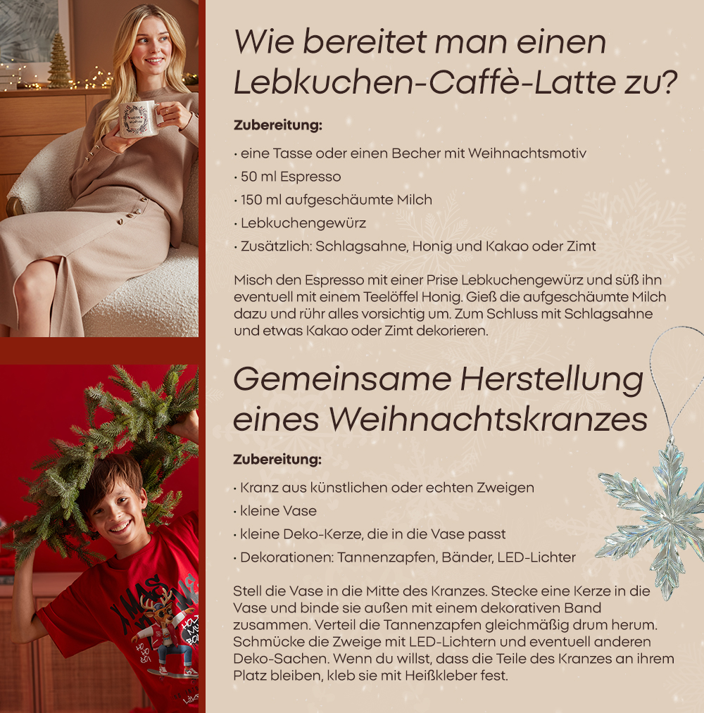 Wie bereitet man einen Lebkuchen-Caffè-Latte zu?