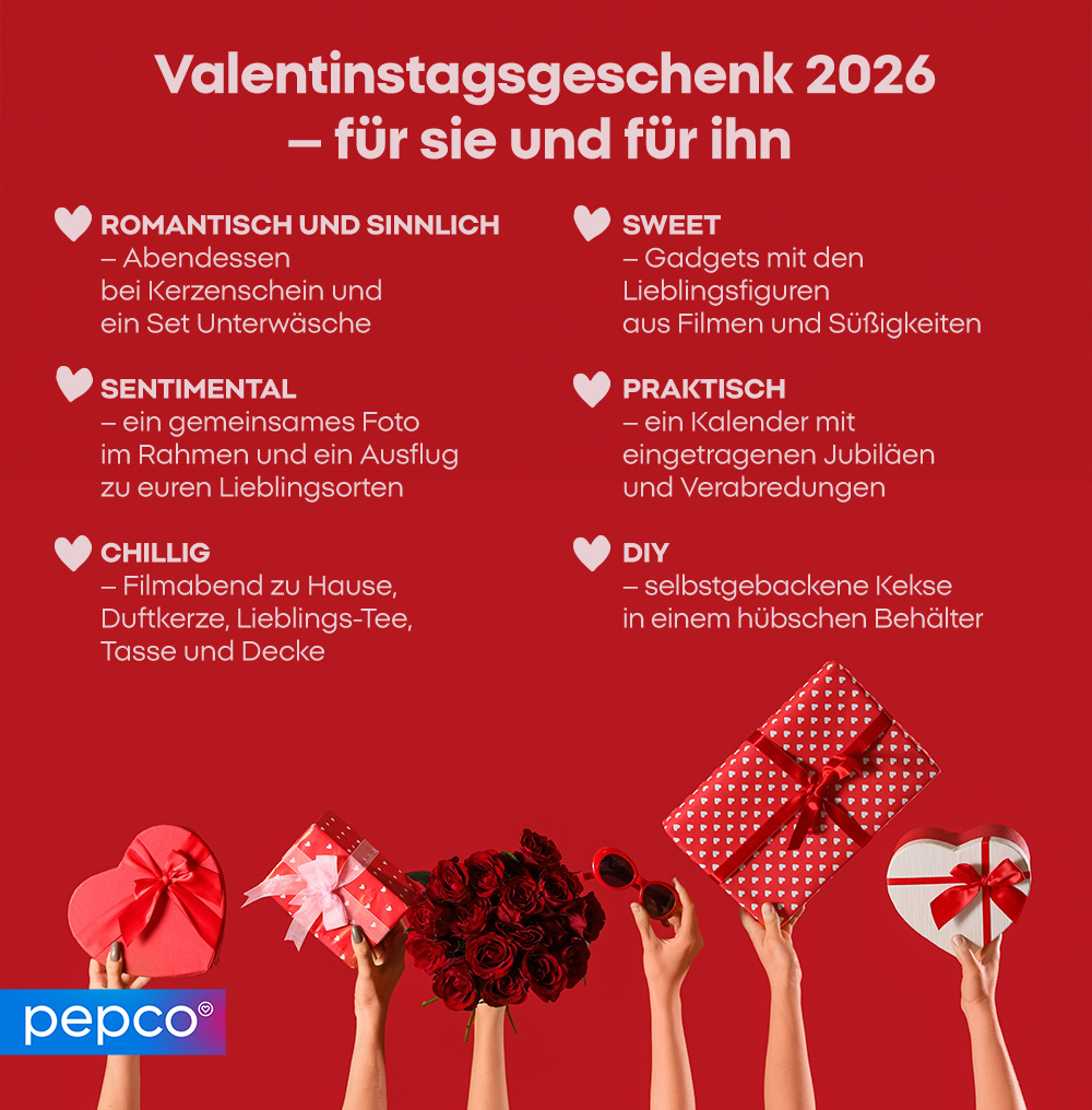 Valentinstagsgeschenk 2026 – für sie und für ihn