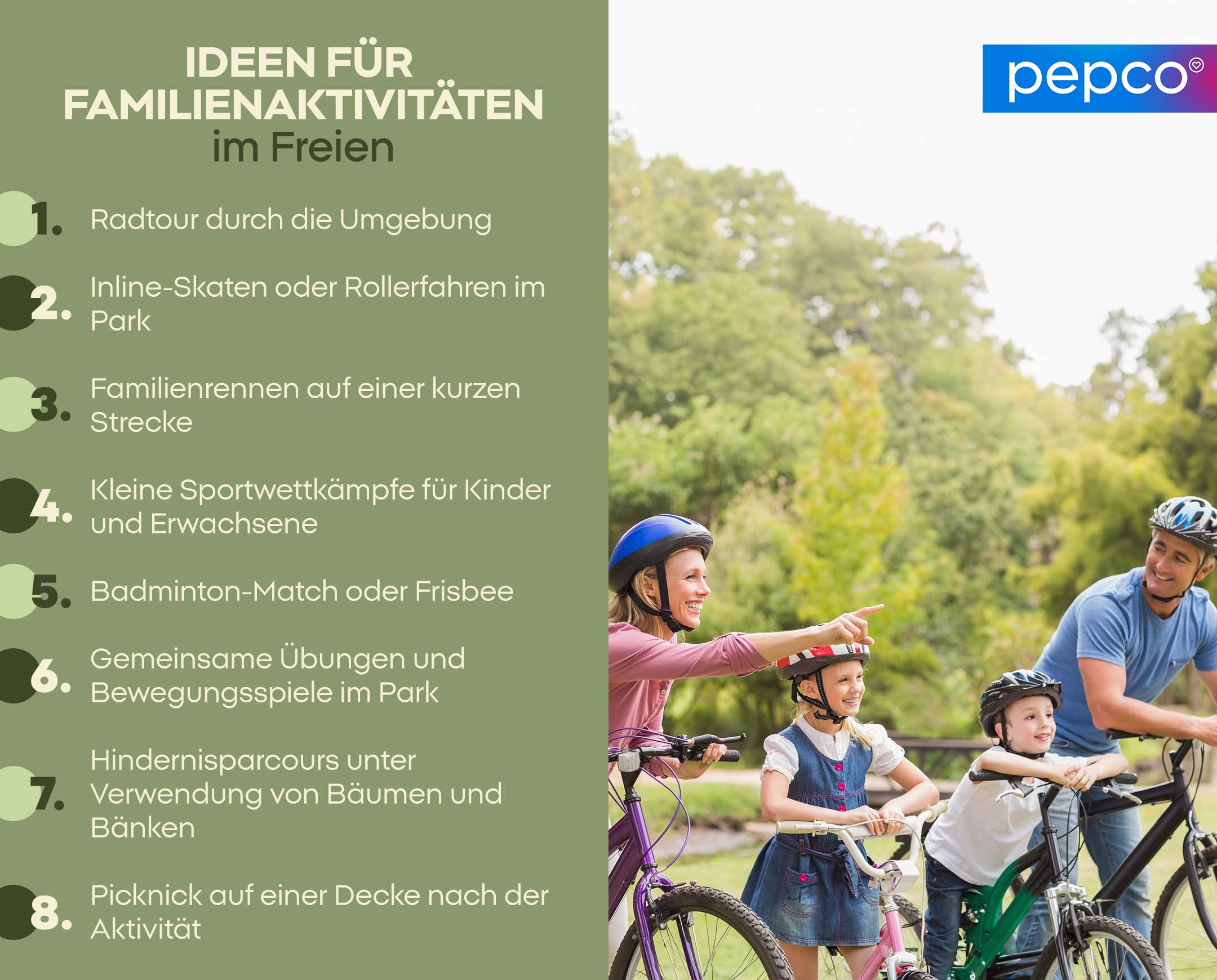 IDEEN FÜR FAMILIENAKTIVITÄTEN im Freien 